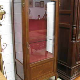 French Walnut Vitrine
