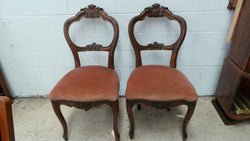 Carved Upholstered Chairs | Antique & Vintage | Moonee Ponds Antiques | Australia Wide Delivery