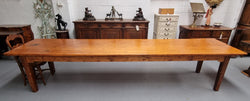 3.8 Meter Australian Kauri Pine Farmhouse Table | Antique & Vintage | Moonee Ponds Antiques | Australia Wide Delivery