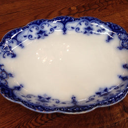 English Victorian Antique Meat Plate