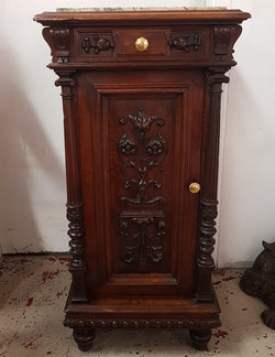 French Ornate Bedside Cabinet | Antique & Vintage | Moonee Ponds Antiques | Australia Wide Delivery