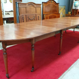 French Cherry wood 19th Century Extension Table