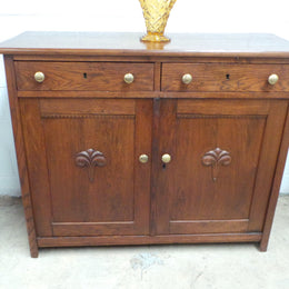 Stunning Early 19th Century French Oak Sideboard For Sale At Moonee Ponds Antiques