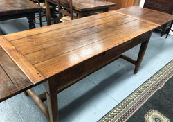 Rustic 19th Century French Oak Farmhouse Extension Table | Antique & Vintage | Moonee Ponds Antiques | Australia Wide Delivery