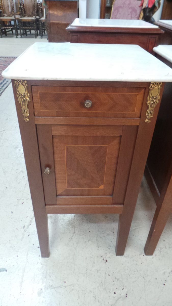 Pair of French Art Deco Bedside Cabinets-2