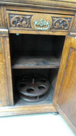Edwardian Oak And Pollard Oak Sideboard | Antique & Vintage | Moonee Ponds Antiques | Australia Wide Delivery