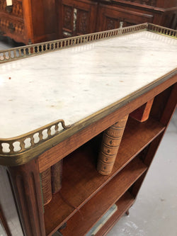 Beautiful Petite French Bookcase | Antique & Vintage | Moonee Ponds Antiques | Australia Wide Delivery