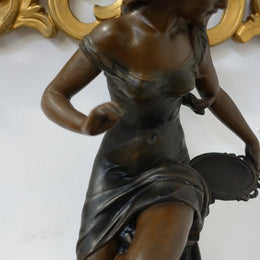 French Cold Painted Spelter Figure