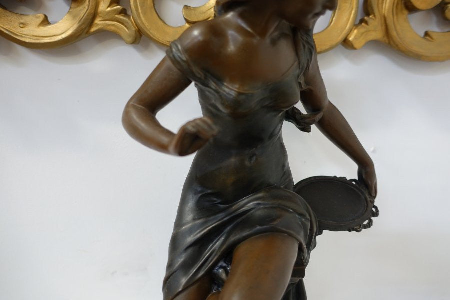 French Cold Painted Spelter Figure