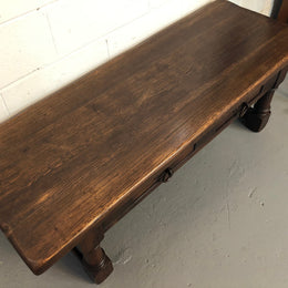 Lovely French Oak Coffee Table