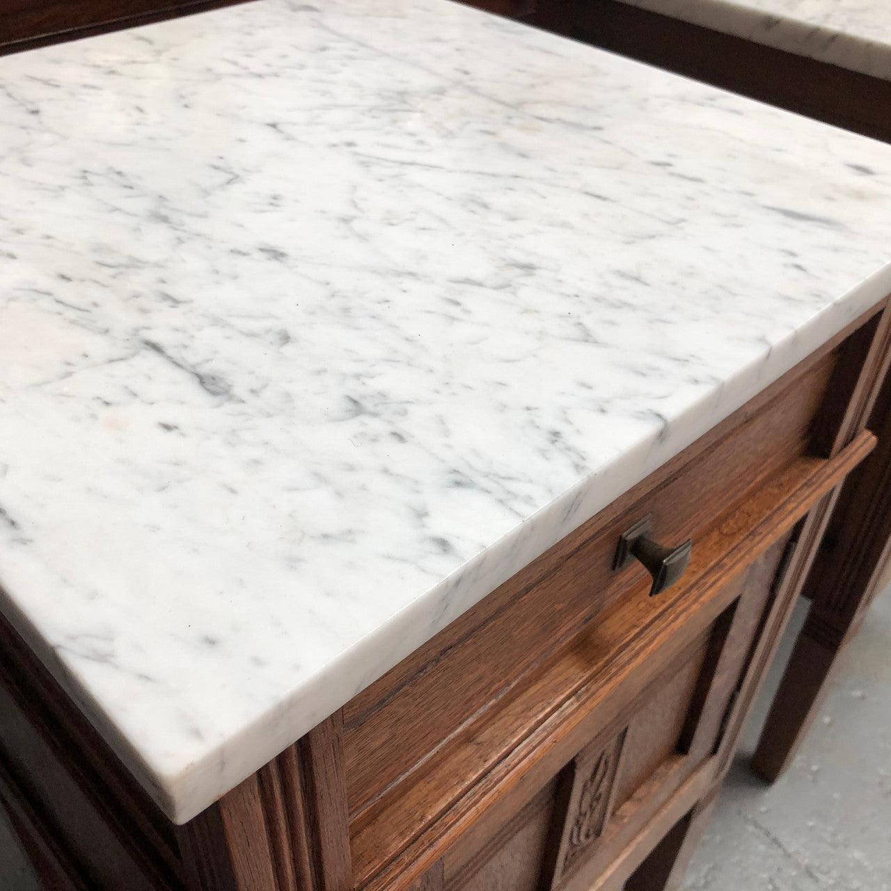 Beautiful pair of Arts and Crafts Bedsides | Antique & Vintage | Moonee Ponds Antiques | Australia Wide Delivery
