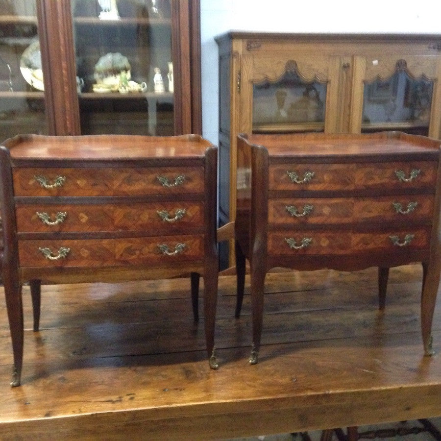 Pair Of Louis XV Style French Bedsides | Antique & Vintage | Moonee Ponds Antiques | Australia Wide Delivery