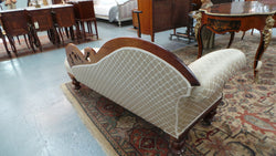 Beautiful Victorian Cedar Chaise Lounge | Antique & Vintage | Moonee Ponds Antiques | Australia Wide Delivery