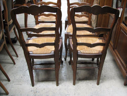 Set of 6 Solid French Oak Chairs-2 | Antique & Vintage | Moonee Ponds Antiques | Australia Wide Delivery