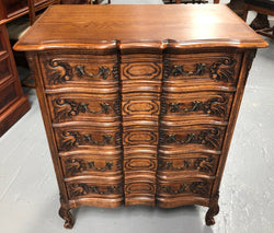 French Oak Miniature Chest of Five Drawers | Antique & Vintage | Moonee Ponds Antiques | Australia Wide Delivery