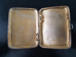Birmingham Silver Card Case Hallmarked | Antique & Vintage | Moonee Ponds Antiques | Australia Wide Delivery