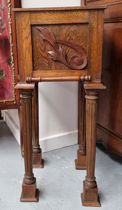 Wooden Arts and Crafts Pedestal Planter Stand | Antique & Vintage | Moonee Ponds Antiques | Australia Wide Delivery
