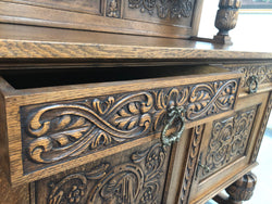 French Oak Renaissance Style Sideboard | Antique & Vintage | Moonee Ponds Antiques | Australia Wide Delivery