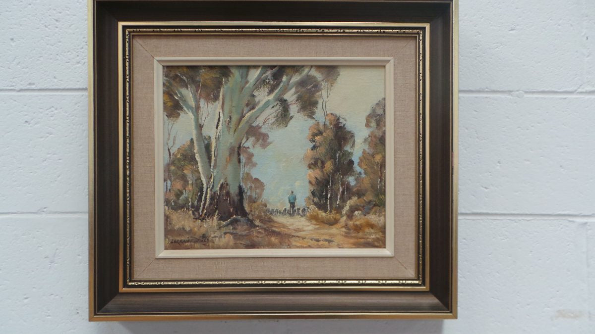 Country Scene Oil Painting | Antique & Vintage | Moonee Ponds Antiques | Australia Wide Delivery