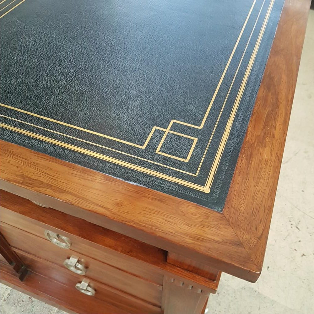 French Art Deco Partners Desk | Antique & Vintage | Moonee Ponds Antiques | Australia Wide Delivery