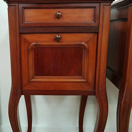 Pair of French Louis XV Style Bedside Cabinets