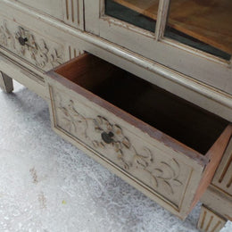 French Painted Bookcase