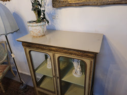 19th Century Painted & Gilt Two Door Vitrine | Antique & Vintage | Moonee Ponds Antiques | Australia Wide Delivery