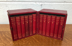 Late Victorian Boxed Collection Shakespeare's Works In Twelve Volumes | Antique & Vintage | Moonee Ponds Antiques | Australia Wide Delivery