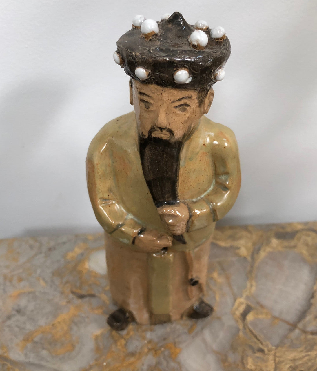 Vintage Chinese Glazed Terra Cotta Figure | Antique & Vintage | Moonee Ponds Antiques | Australia Wide
