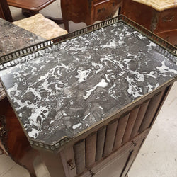 French Louis XV Style Side Cabinet WIth Marble Top | Antique & Vintage | Moonee Ponds Antiques | Australia Wide Delivery