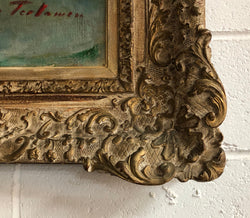 Fabulous large French Floral Oil Painting | Antique & Vintage | Moonee Ponds Antiques | Australia Wide Delivery