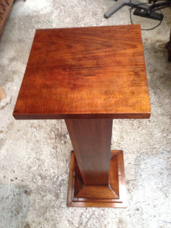 Australian Blackwood Pedestal | Antique & Vintage | Moonee Ponds Antiques | Australia Wide Delivery
