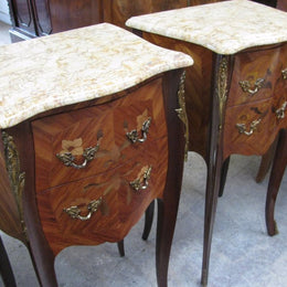 Matched Pair Of French Bedsides