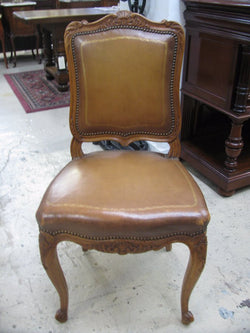 Set Of 6 French Oak Upholstered chairs | Antique & Vintage | Moonee Ponds Antiques | Australia Wide Delivery
