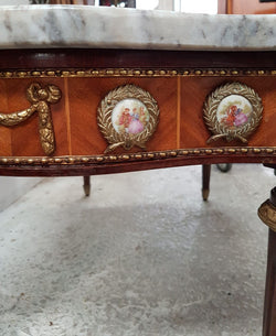 Louis XVI Style Limoges Coffee Table | Antique & Vintage | Moonee Ponds Antiques | Australia Wide Delivery