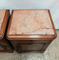Pair of Art Deco Bedside Cabinets-1 | Antique & Vintage | Moonee Ponds Antiques | Australia Wide Delivery