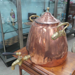 Antique Copper Water Urn