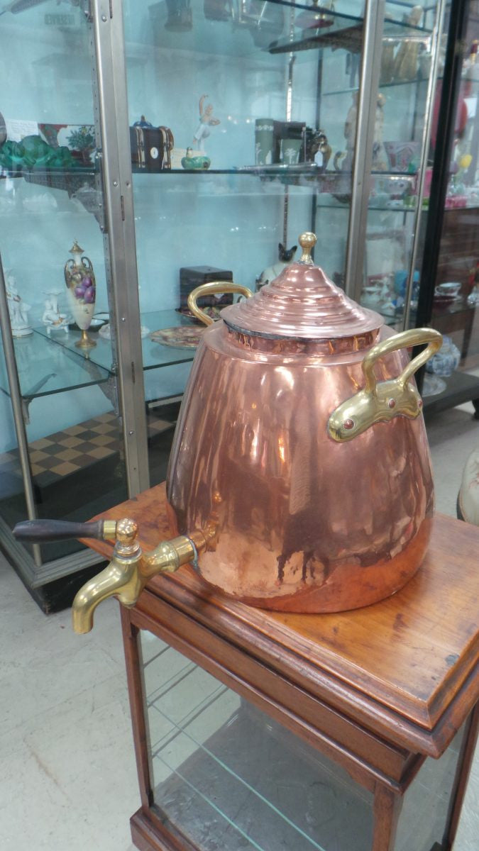 Antique Copper Water Urn