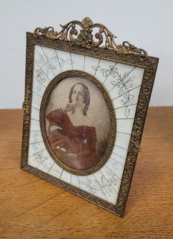 Hand Coloured Early Photo of Women in Stunning Frame | Antique & Vintage | Moonee Ponds Antiques | Australia Wide Delivery