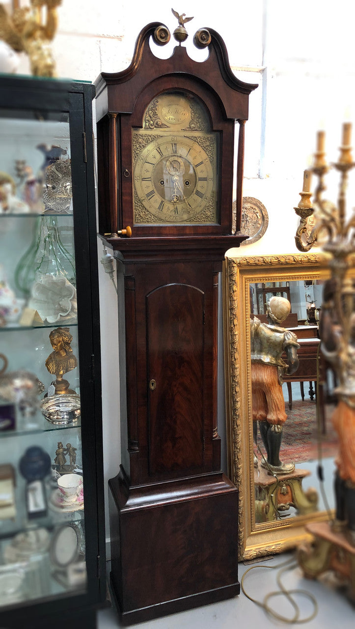 George III Grandfather Clock – Moonee Ponds Antiques