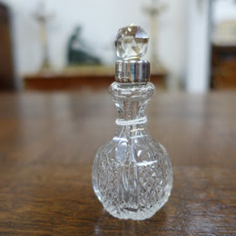 Cut Glass Antique Perfume Bottle