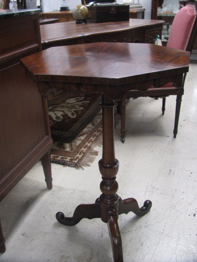 Victorian Rosewood Occasional Table | Antique & Vintage | Moonee Ponds Antiques | Australia Wide Delivery
