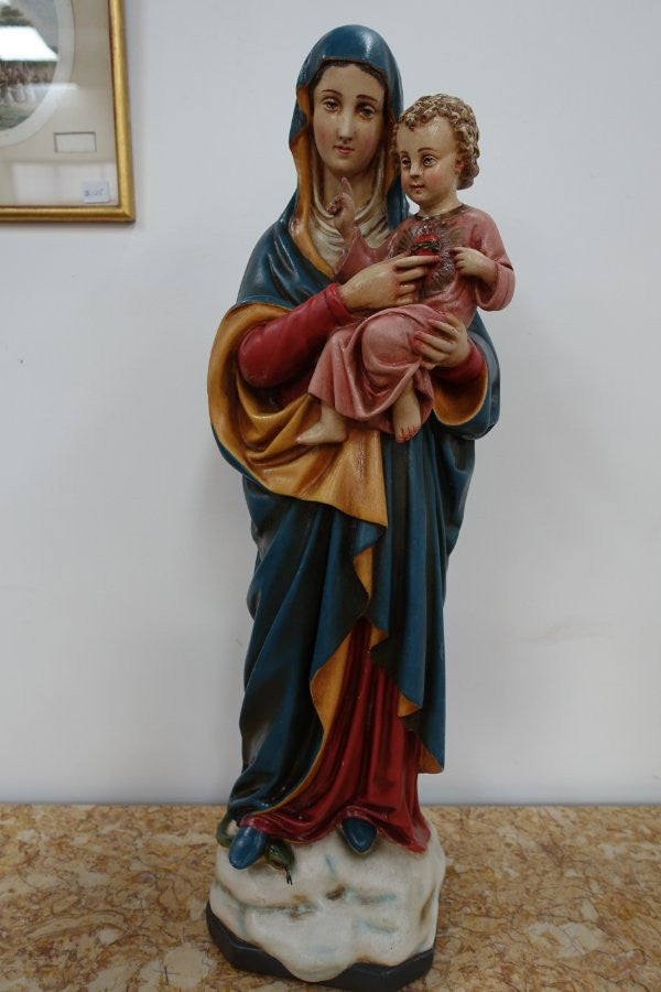 Statue Of Madonna And Child