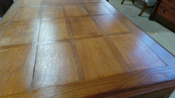 French Oak Partners Desk-1 | Antique & Vintage | Moonee Ponds Antiques | Australia Wide Delivery