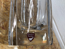 Swedish Orrefors Signed Tall Vase | Antique & Vintage | Moonee Ponds Antiques | Australia Wide Delivery