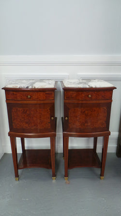 Pair Of French Louis XVI Style Bedsides | Antique & Vintage | Moonee Ponds Antiques | Australia Wide Delivery