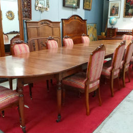 French Cherry wood 19th Century Extension Table