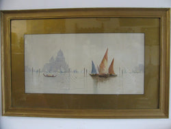 Framed Watercolor-1 | Antique & Vintage | Moonee Ponds Antiques | Australia Wide Delivery