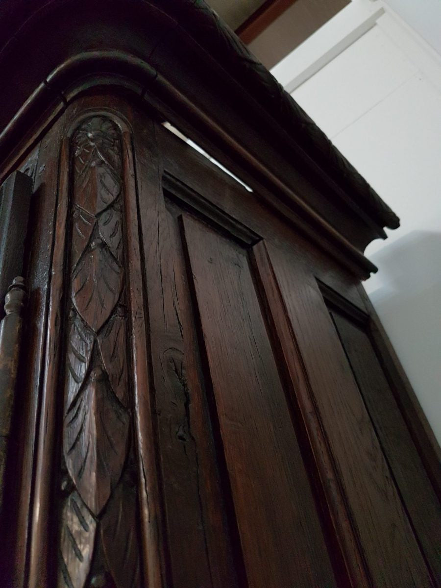 1780's French Bonnetiere Single Door Armoire | Antique & Vintage | Moonee Ponds Antiques | Australia Wide Delivery