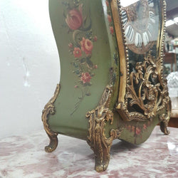 Rare Original 19th Century Bronze Hand Painted And Lacquered Mantel Clock | Antique & Vintage | Moonee Ponds Antiques | Australia Wide Delivery
